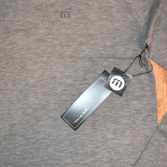 NWT Travis Mathew Merino Blend V-Neck Sweater Sz XL - Picture 4 of 6